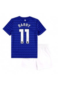 Everton Thierno Barry #11 Babyklær Hjemme Fotballdrakt til barn 2025-26 Korte ermer (+ Korte bukser)